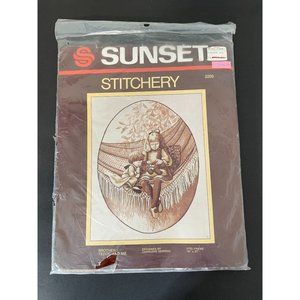 Sunset Stitchery "Brother Teddy & Me" Kit 2206 By Charlene Gerrish New But Open